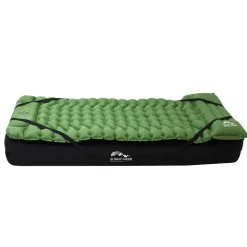 Sunny Hiker - Deluxe Oppustelig Camping Seng // Sort