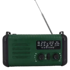 Sunny Hiker - Nødradio m. Powerbank 20.000 mAh