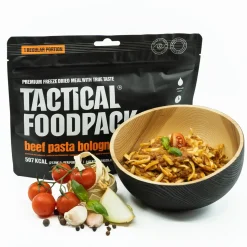Tactical Foodpack - Oksekøds Pasta Bolognese, 507 Kcal