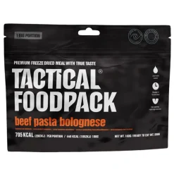 Tactical Foodpack - Oksekøds Pasta Bolognese - Stor Portion, 705 Kcal
