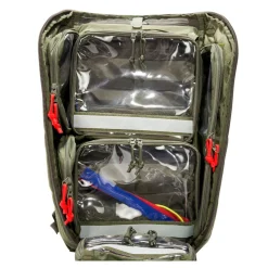Tasmanian Tiger - Modular Medic Insert Transparent Pouches 30VL // Olivengrøn