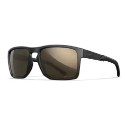Wiley X - APEX Captivate Solbriller // Pol Tungsten Mirror - Matte Black Frame
