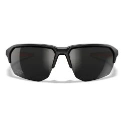 Wiley X - JAKL Captivate Solbriller // Black Mirror - Matte Black/Red Frame