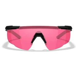 Wiley X - Saber Advanced Ballistiske Briller i Sort // Pink - 1 Linse