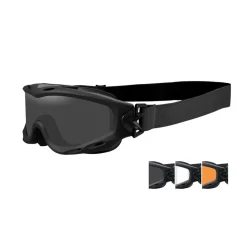 Wiley X - SPEAR Smoke/Clear/Light Rust Matte Black Frame Brille (3 linser)