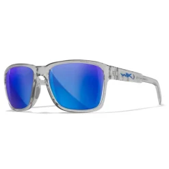 Wiley X - Trek Polaroid Briller // Blå - Thin Blue Line version