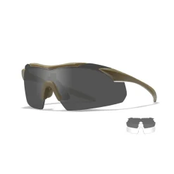Wiley X - VAPOR 2.5 Tan Frame Solbrille // 2 Linser