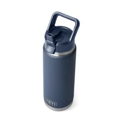 YETI - Rambler Straw Cap Flaske 769 ml // Navy