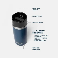 YETI - Rambler Travel Bottle 473 ml // Sort