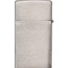 Zippo - Slim Brushed Chrome Lighter