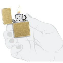 Zippo - Street Brass Lighter